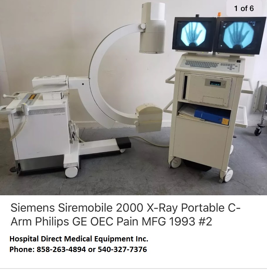 Seimens C arm surgical x ray machine Used Hospital Medical Equipment