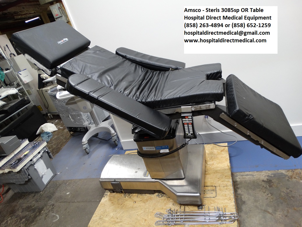 Steris Amsco 3085SP Operating Room Surgical Table Used Hospital