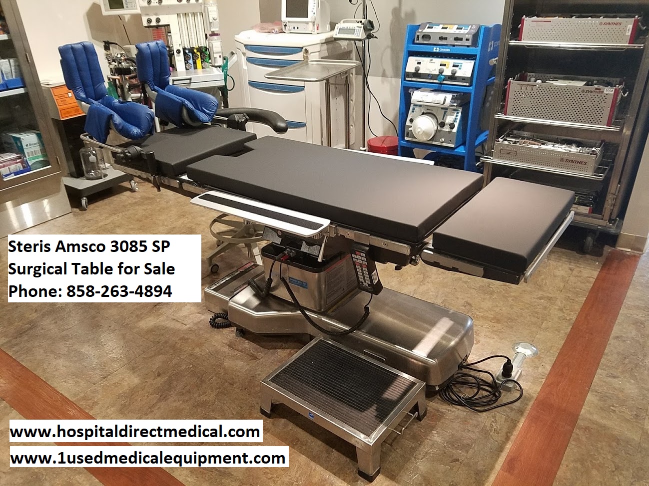 Steris Amsco 3085 SP Surgical Table Used Hospital Medical Equipment