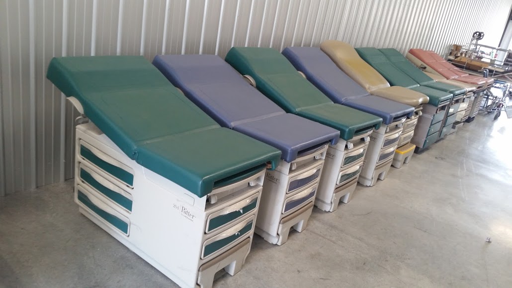 Ritter 204 Exam Tables Manual Popular Doctor Exam Room Choice Used