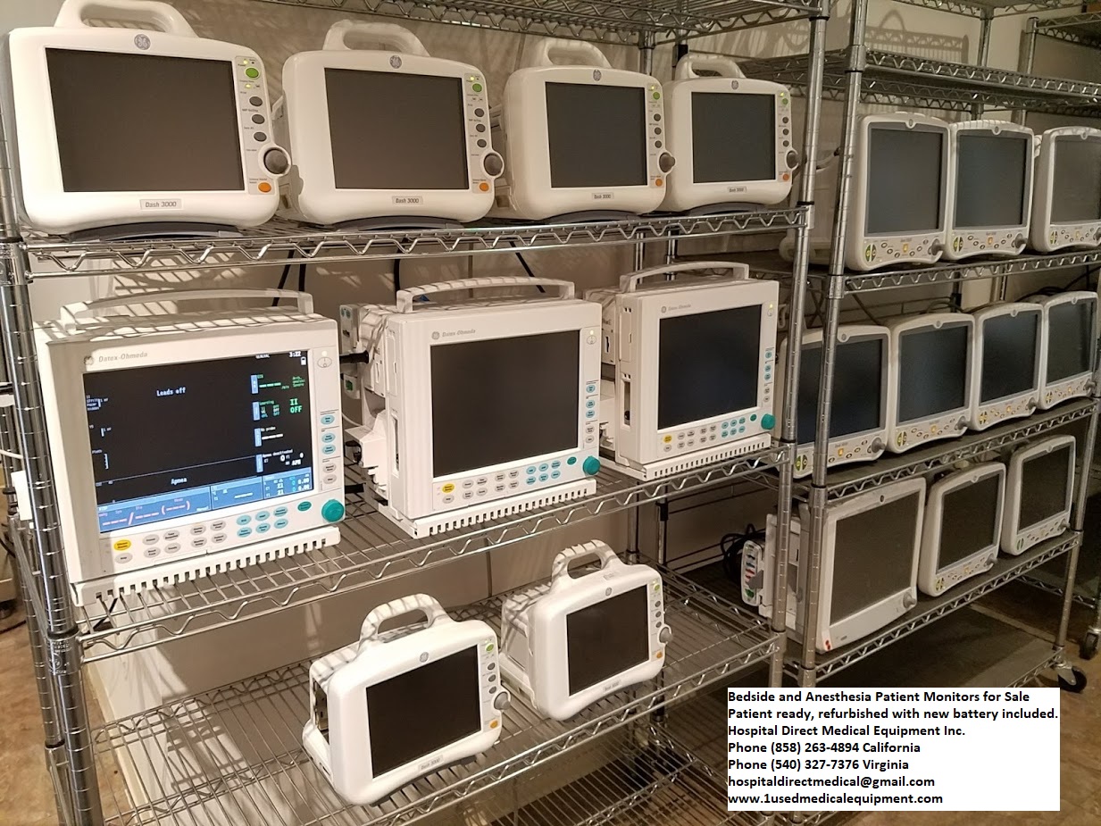 Patient Vital Sign Monitors Used Hospital Medical Equipment