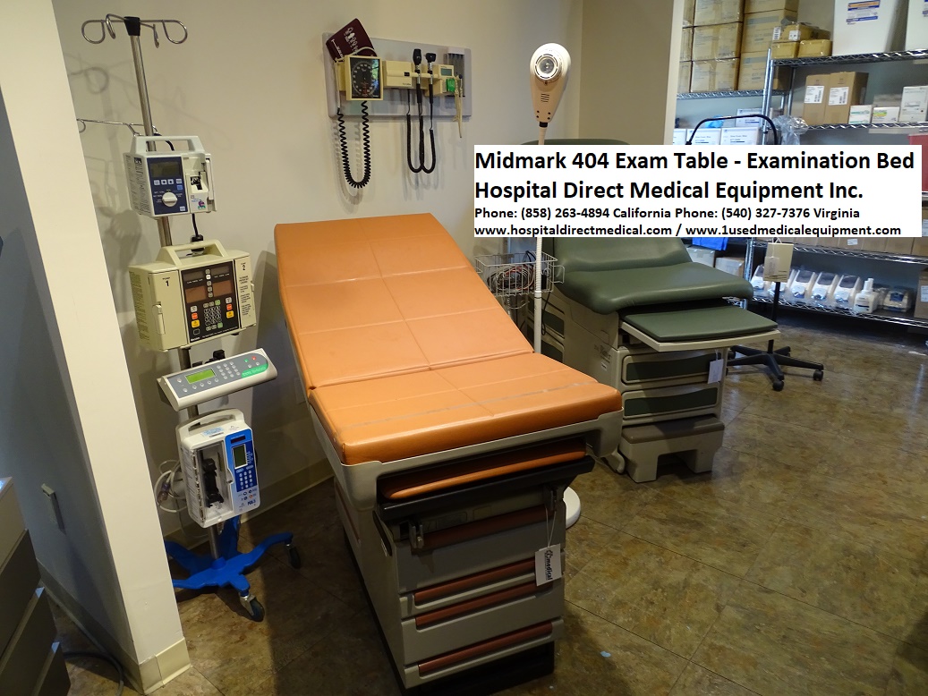 Midmark 404 Exam Table Used Hospital Medical Equipment