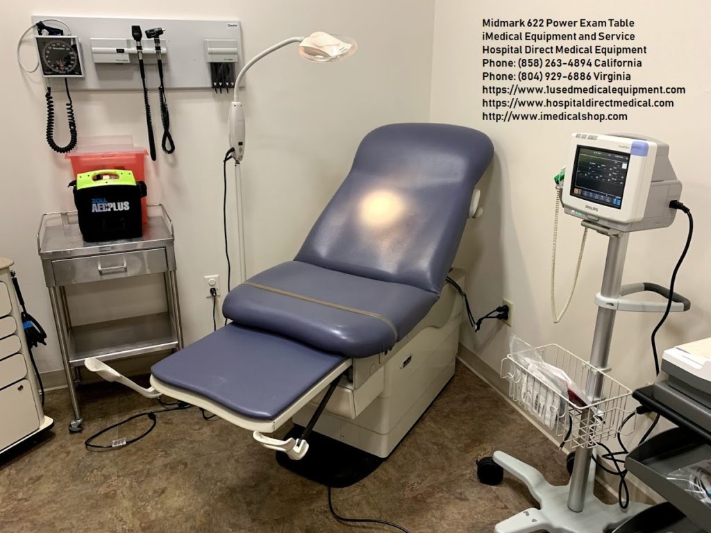 Midmark 622 Power Exam Table Used Hospital Medical Equipment